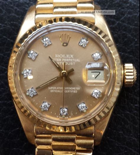 rolex uhren damen diamanten
